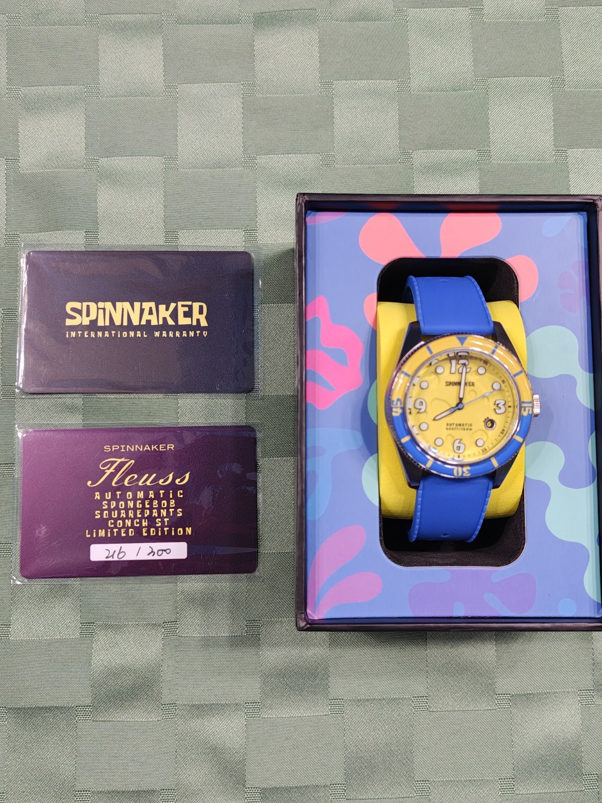 Spinnaker Fleuss Automatic – SpongeBob SquarePants Conch Street Limited Edition