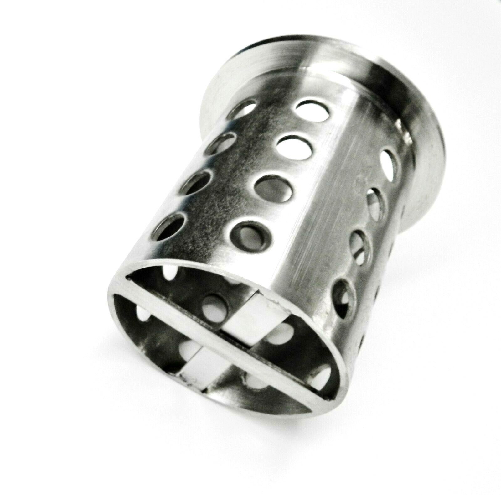 Perforated Flask 3-1/2″ x 5″ Casting Flask Vacuum Casting Stainless 1/8″ Wall