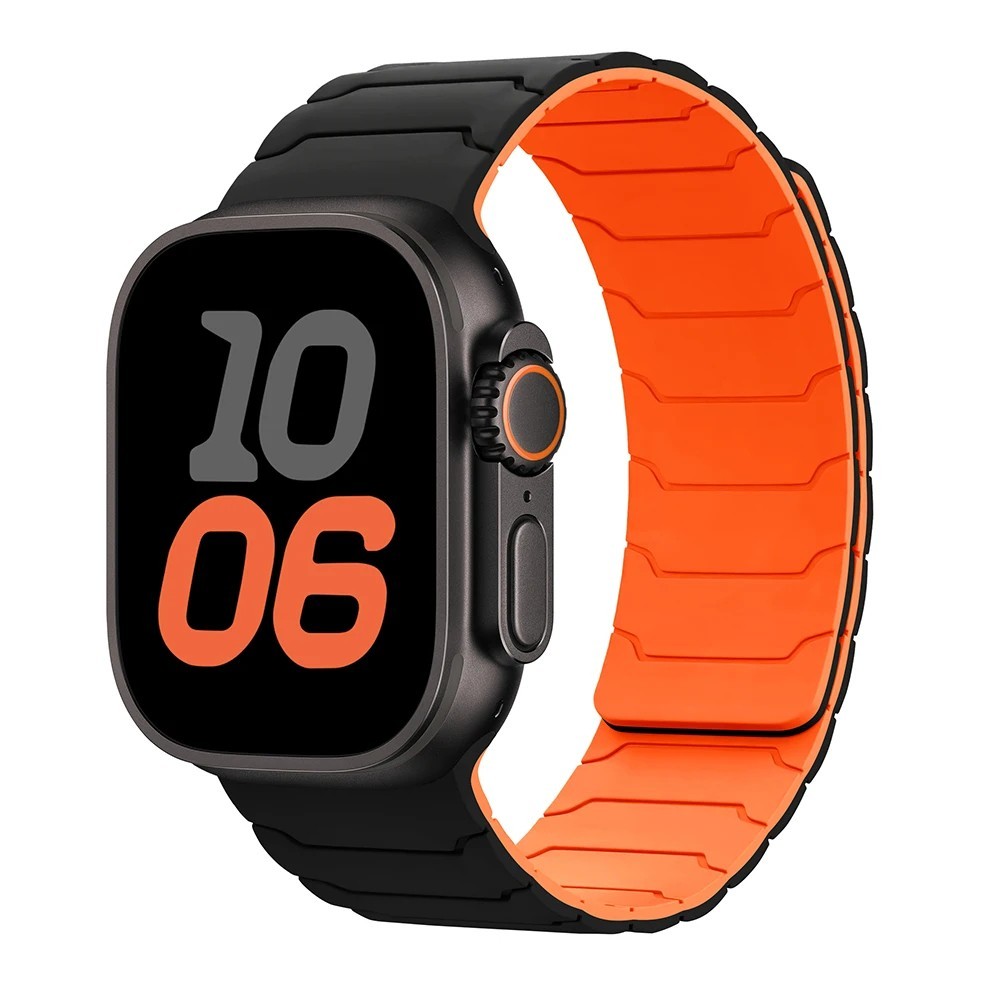 Magnetic Strap For iWatch Ultra 2 Series 10 9 8 7 SE 6 5 Silicone iWatch Band