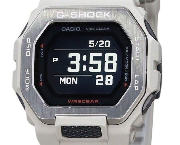 Casio G-SHOCK G-Lide Digital Smartphone Link Moon Data GBX-100-8 200M Mens Watch