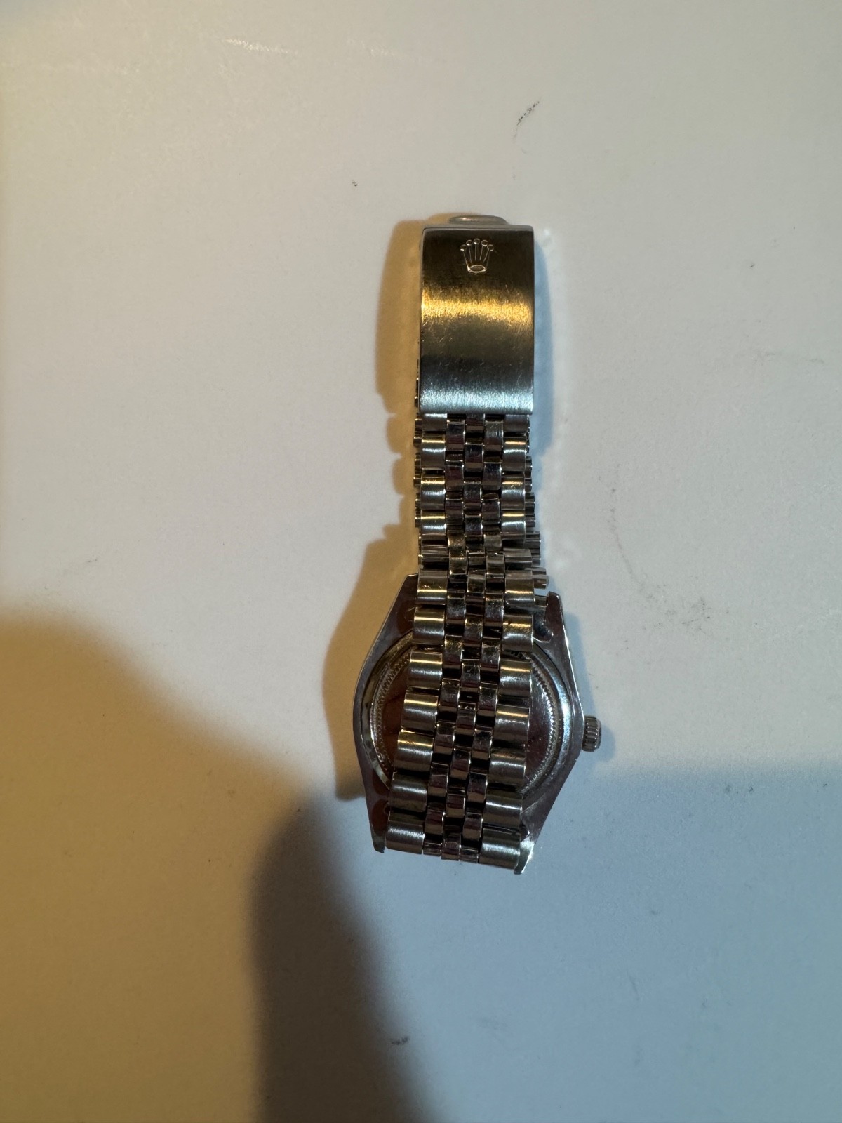 Rolex Oysterdate Precision Gold color Dial, Case STAINLESS . RUNS