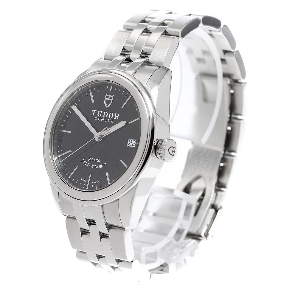 TUDOR Glamour 55000 Date black Dial Automatic Men’s Watch_962016