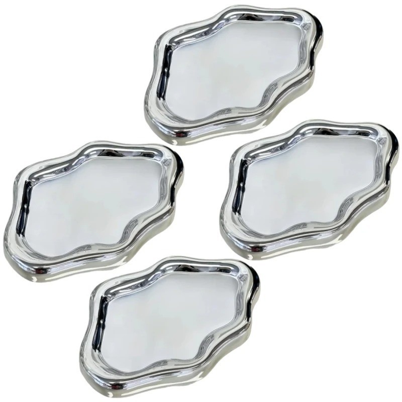 Cloud-Shaped Jewelry Tray Decorative Plate for Rings Earrings Bracelets & Neckla