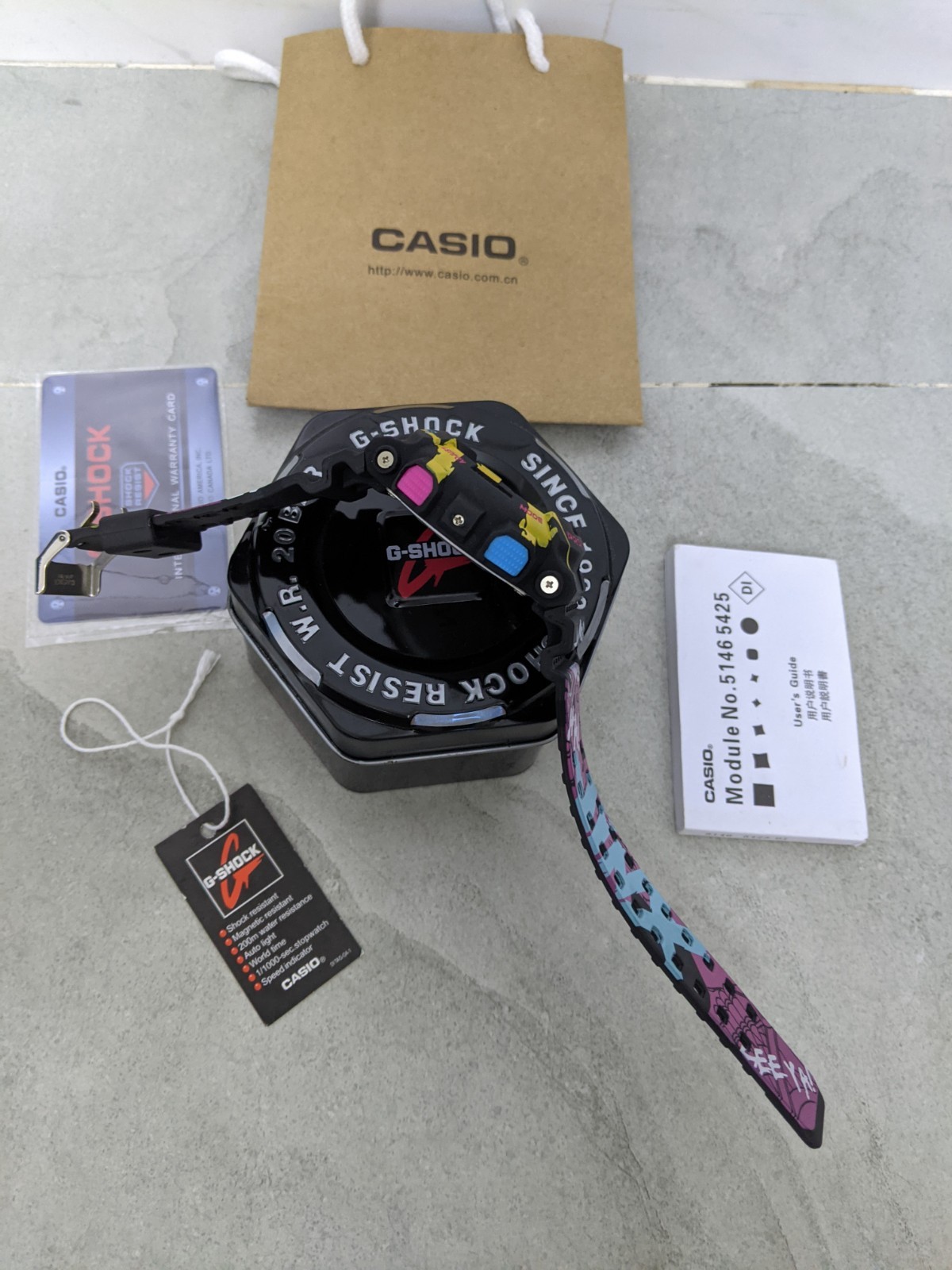 Casio G-SHOCK League of Legends GA-110LL Analogue/Digital 200m Resin