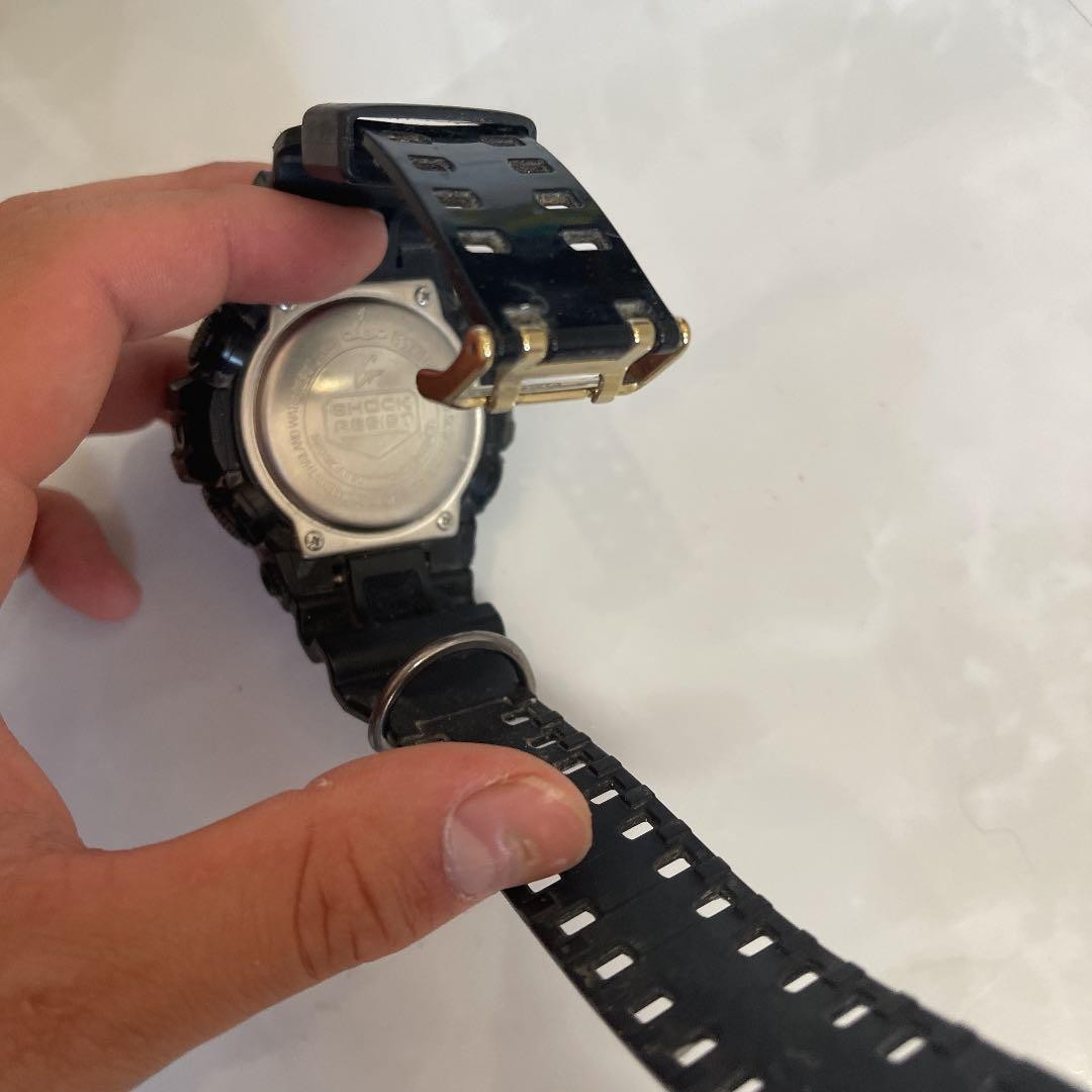 Time! G-SHOCK Black Gold Watch GA710 (as Described)