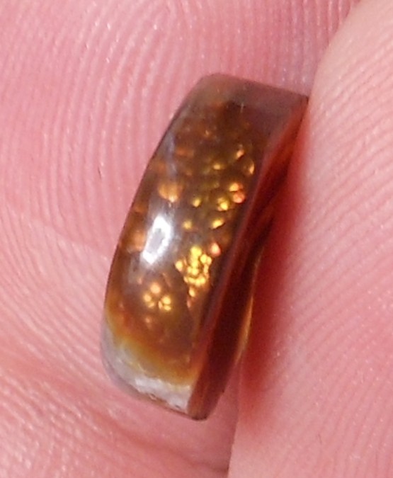 4.70ct Mexican Fire Agate 11.8mm x 11mm