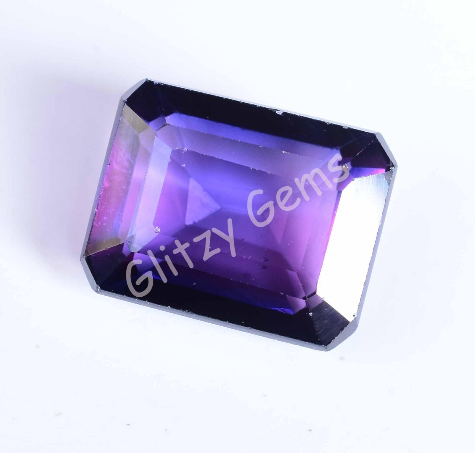 Natural Boysenberry Sapphire 14.70 Ct Emerald Certified Loose Gemstone