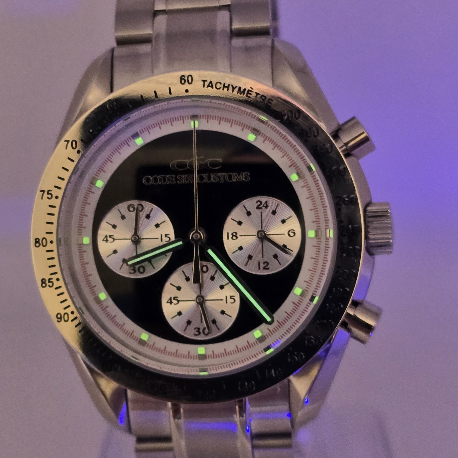 Custom-Built Mecha-Quartz Watch – 40mm “Tribeca-Style” Chronograph