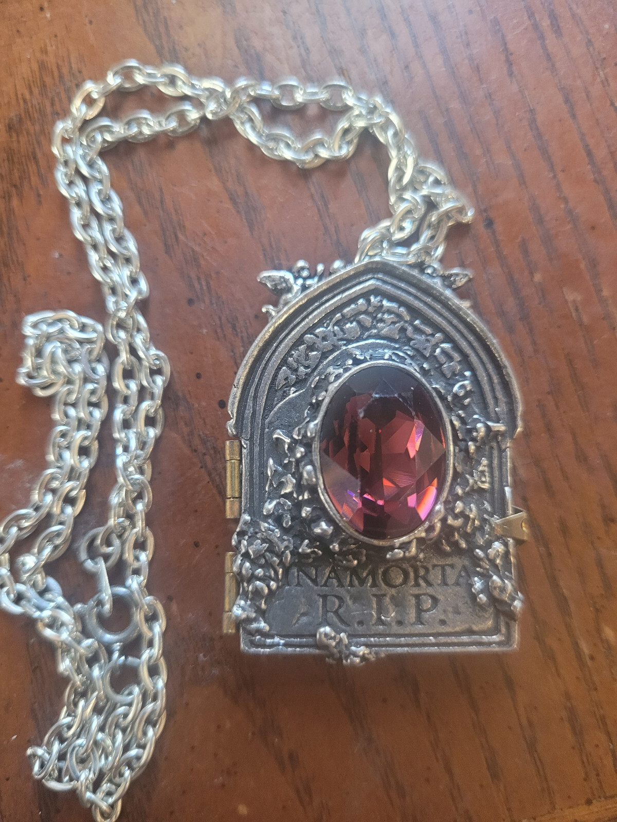 P465-Alchemy of England Original – Gravestone Locket VERY RARE