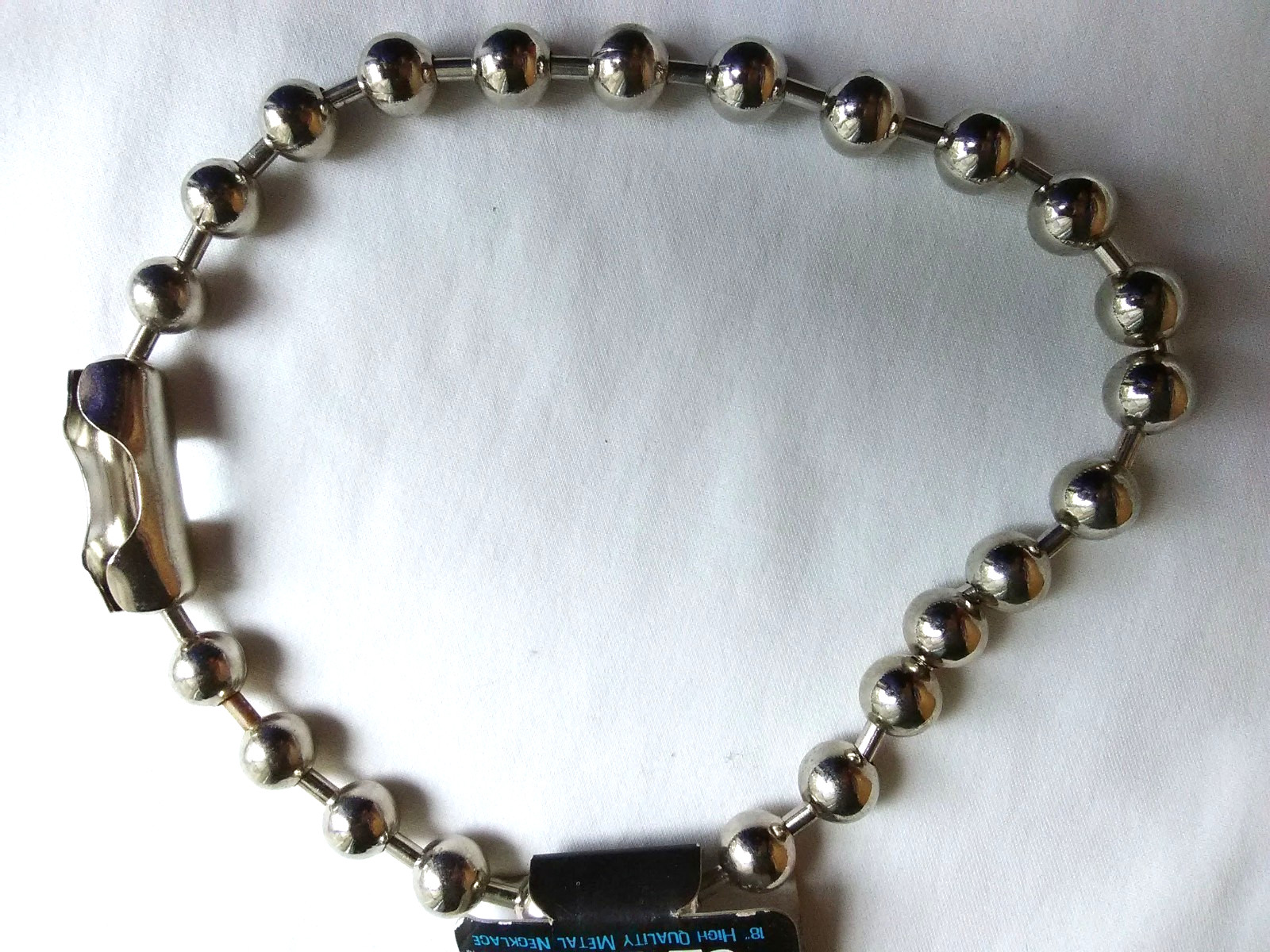 Surfer Punk Biker Skater Men Teen Beaded Necklace 17″ Gift USA Seller New
