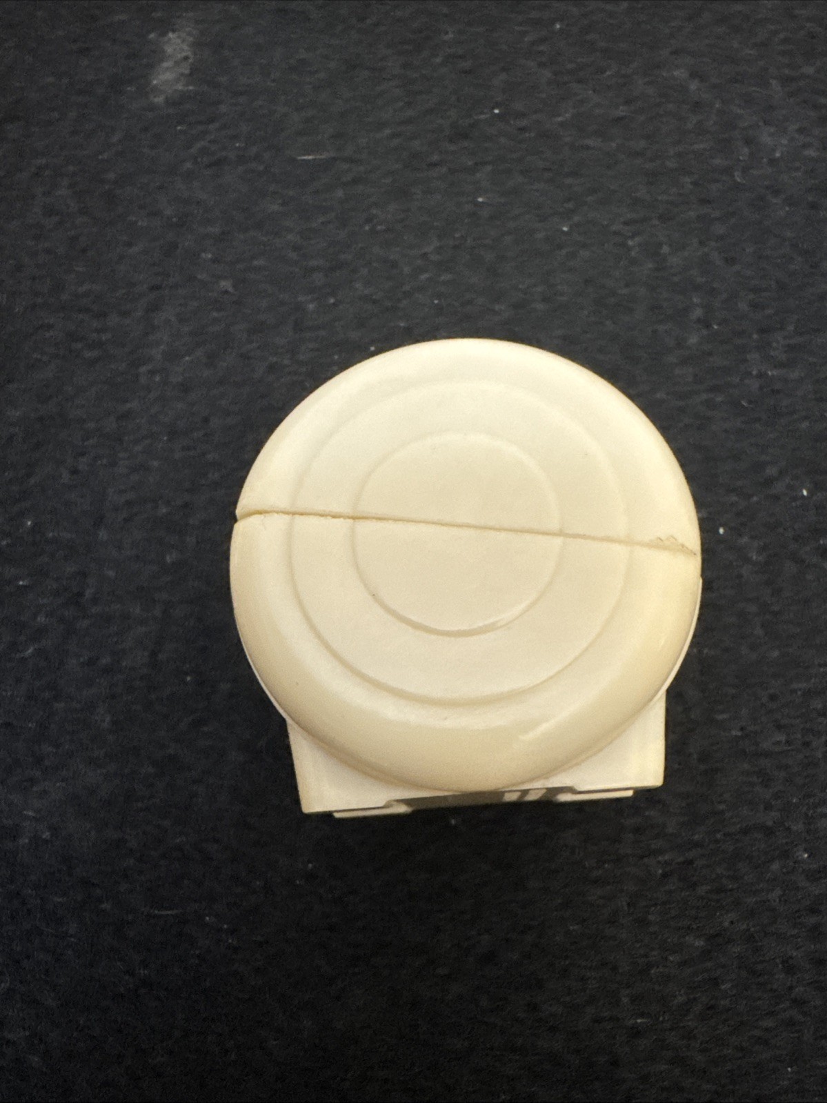 Buffalo JC Art Deco Celluloid Antique Ring Box Faux Ivory EUC