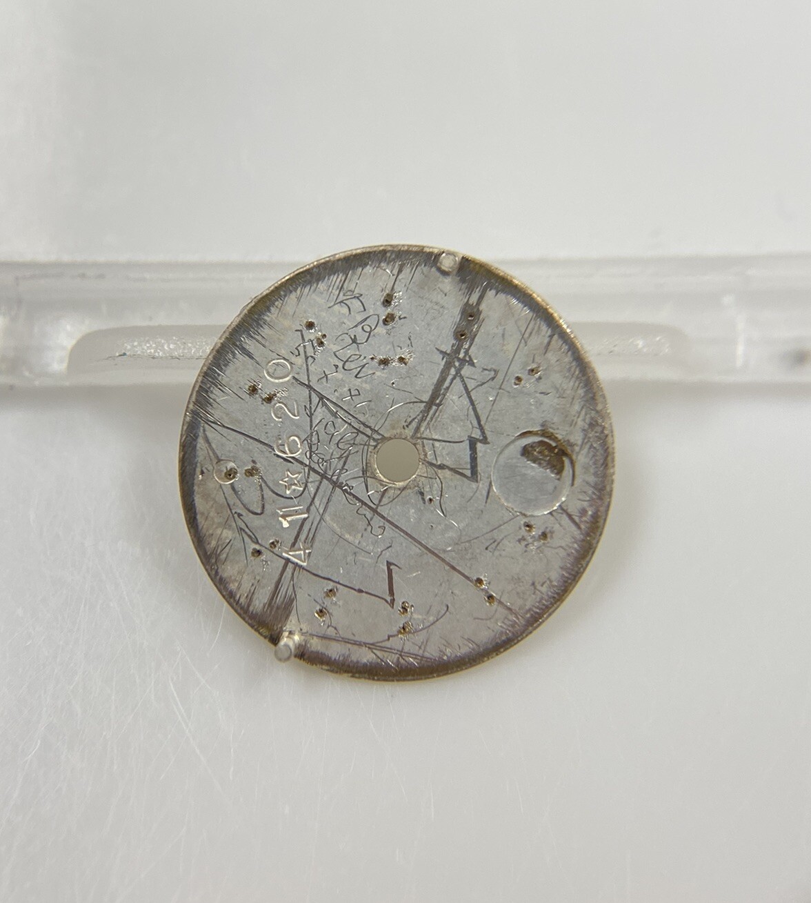 Original Omega Century Cal. 620 Silver/Gold Stick 15.2mm Dial