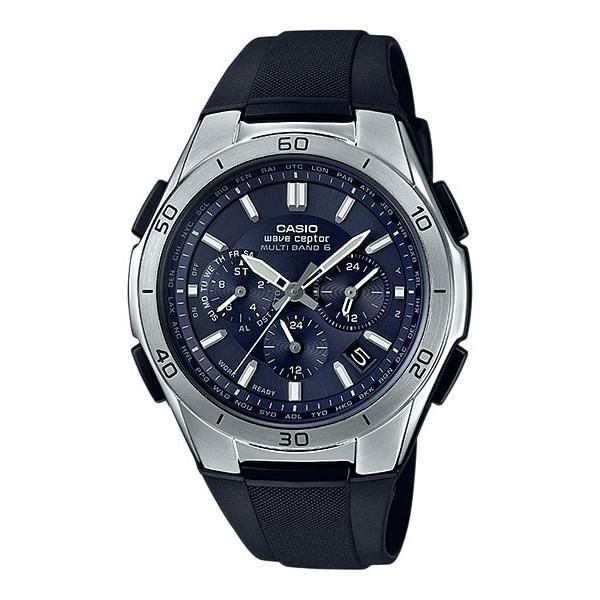 CASIO Wristwatch Radio Clock Solar Chronograph WVQ M410 2AJF
