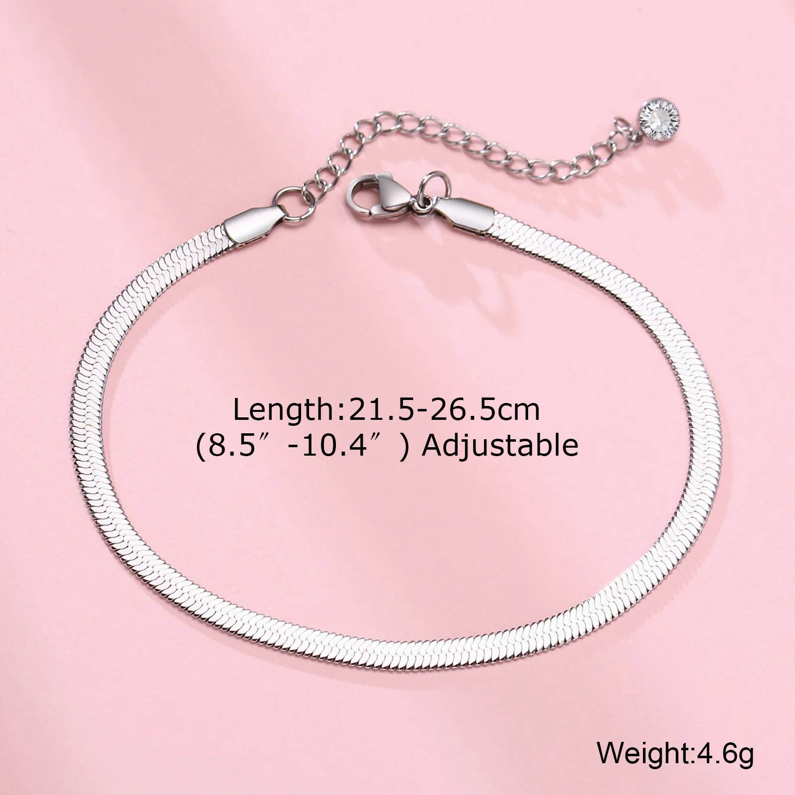 Figaro Chain Anklet,Figaro Chain Ankle Bracelet for Men Women,Everyday Dainty An