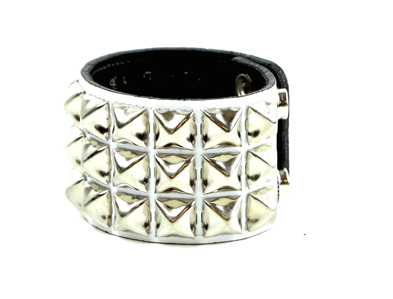 Studded Punk Bracelet Punk gothic Shiny Wristband Zombie Metal Rock Deathmetal