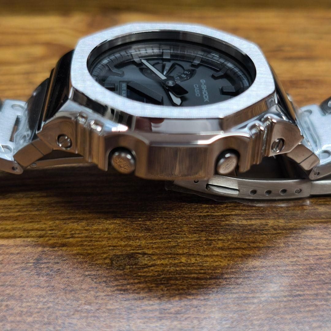 CASIO G SHOCK GA 2100 Metal Custom Quartz Watch