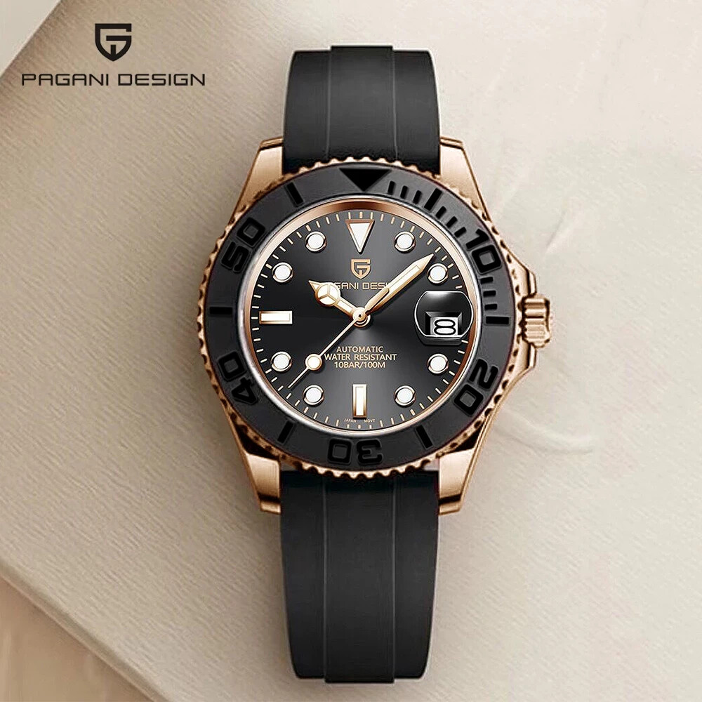 PAGANI DESIGN Top Brand Sports Men Mechanical Wristwatch Sapphire Luxury