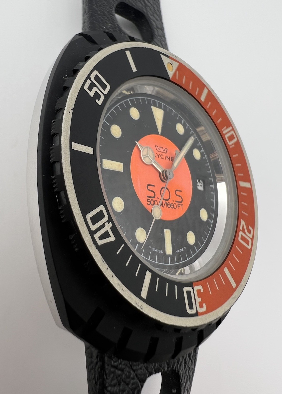 Glicyne 500m S.O.S Diver Tool Watch Ref. 313.241 For Strumenti Ottici Subacquei
