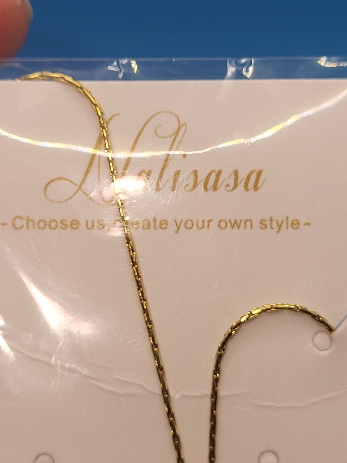 Korean Fashion Dainty Necklace for Women and Girls Anti-Tarnish Chain