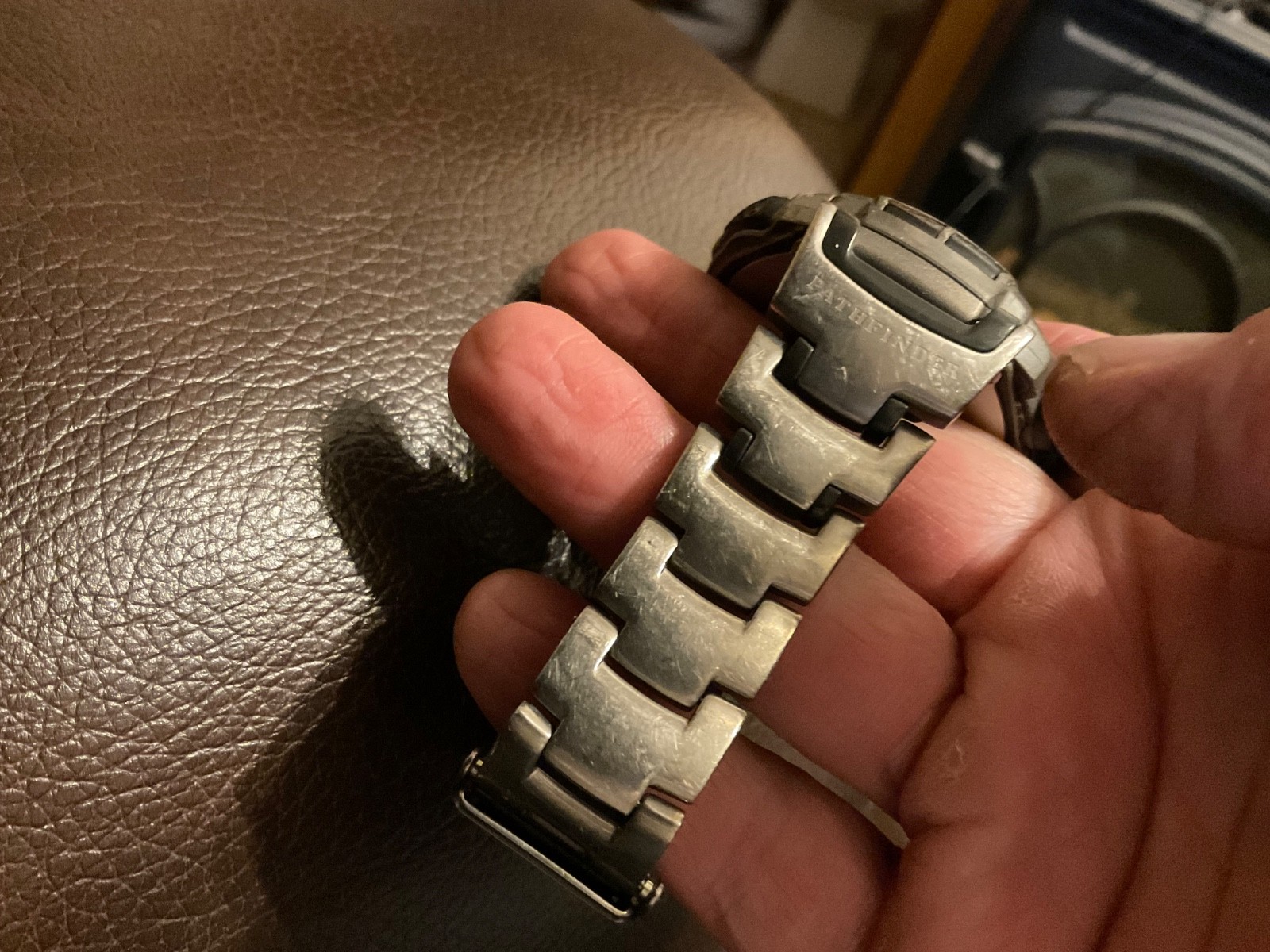 Casio Pathfinder PAW-1500T Solar Muti-Band, Triple Sensor, Tide, Titanium Band