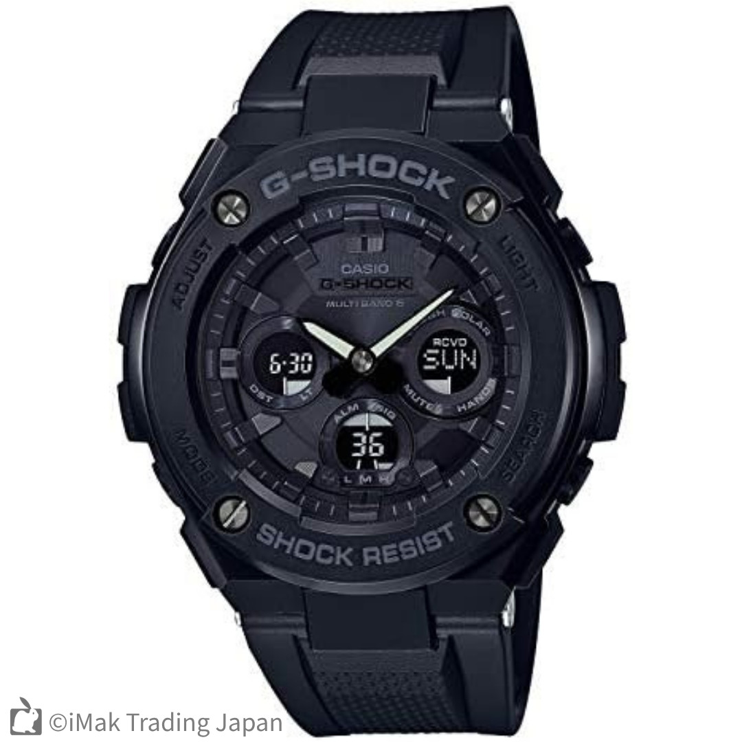 CASIO G-Shock GST-W300G-1A1 Mens Watch Black 2010-2019 New