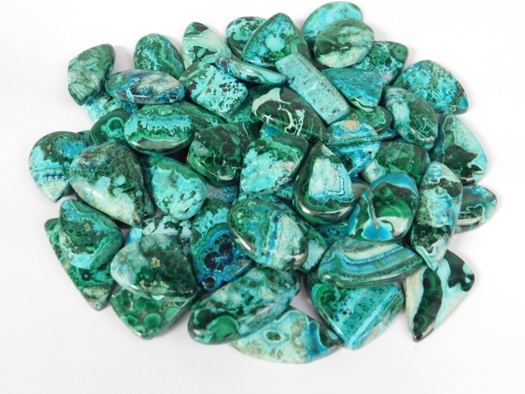Mix Shape Azurite Malachite Pendant, Necklace Jewelry Making Gemstone 71243