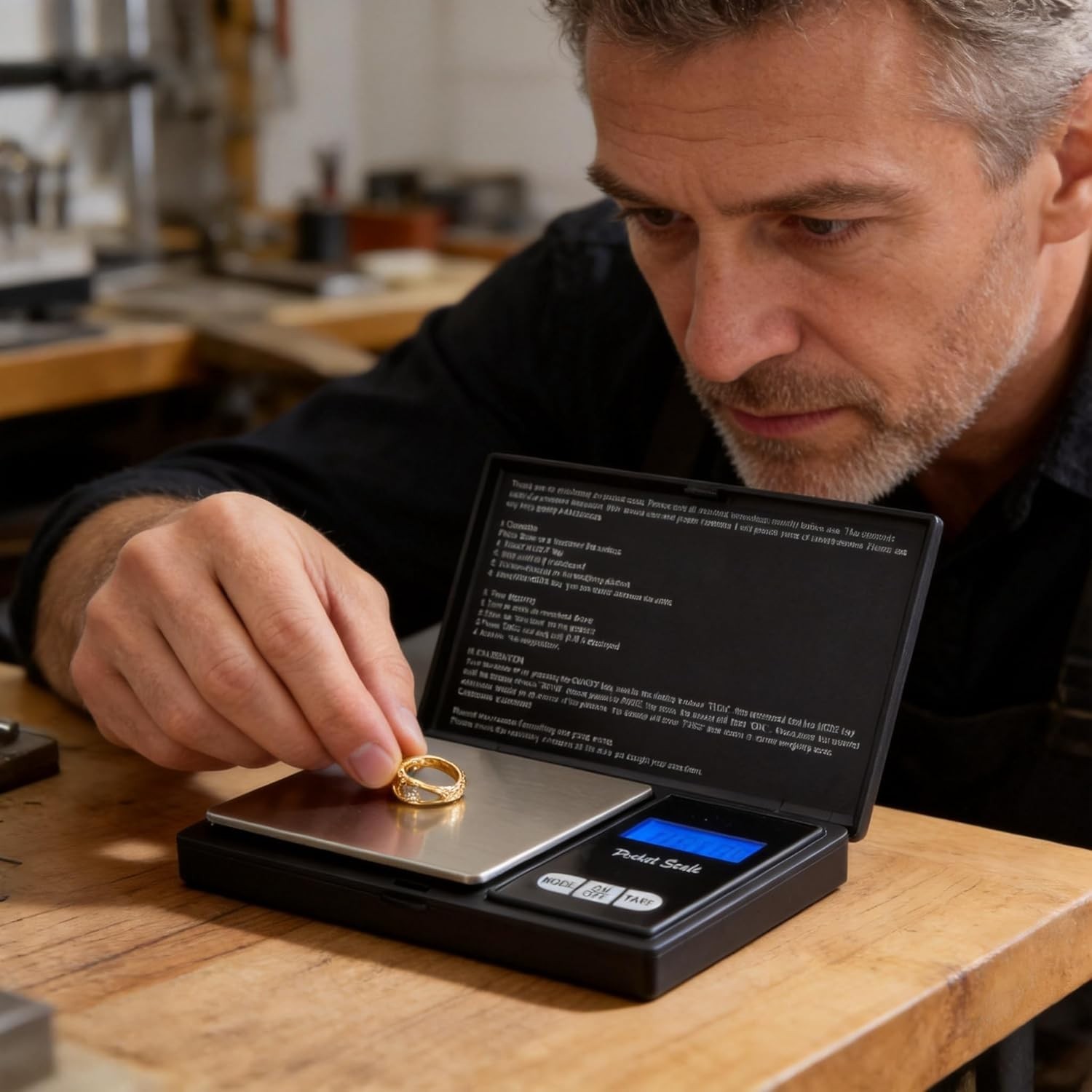 Lightweight 500g Mini Pocket Scale with Tare Function – Perfect for Herbs & More
