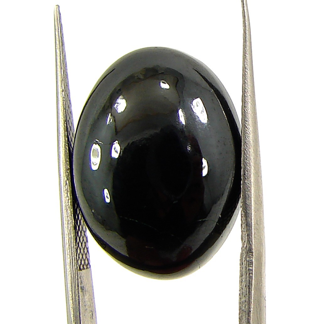 14.85 Ct Natural Black Onyx Loose Gemstone Cabochon Wire Wrap Stone – 29177