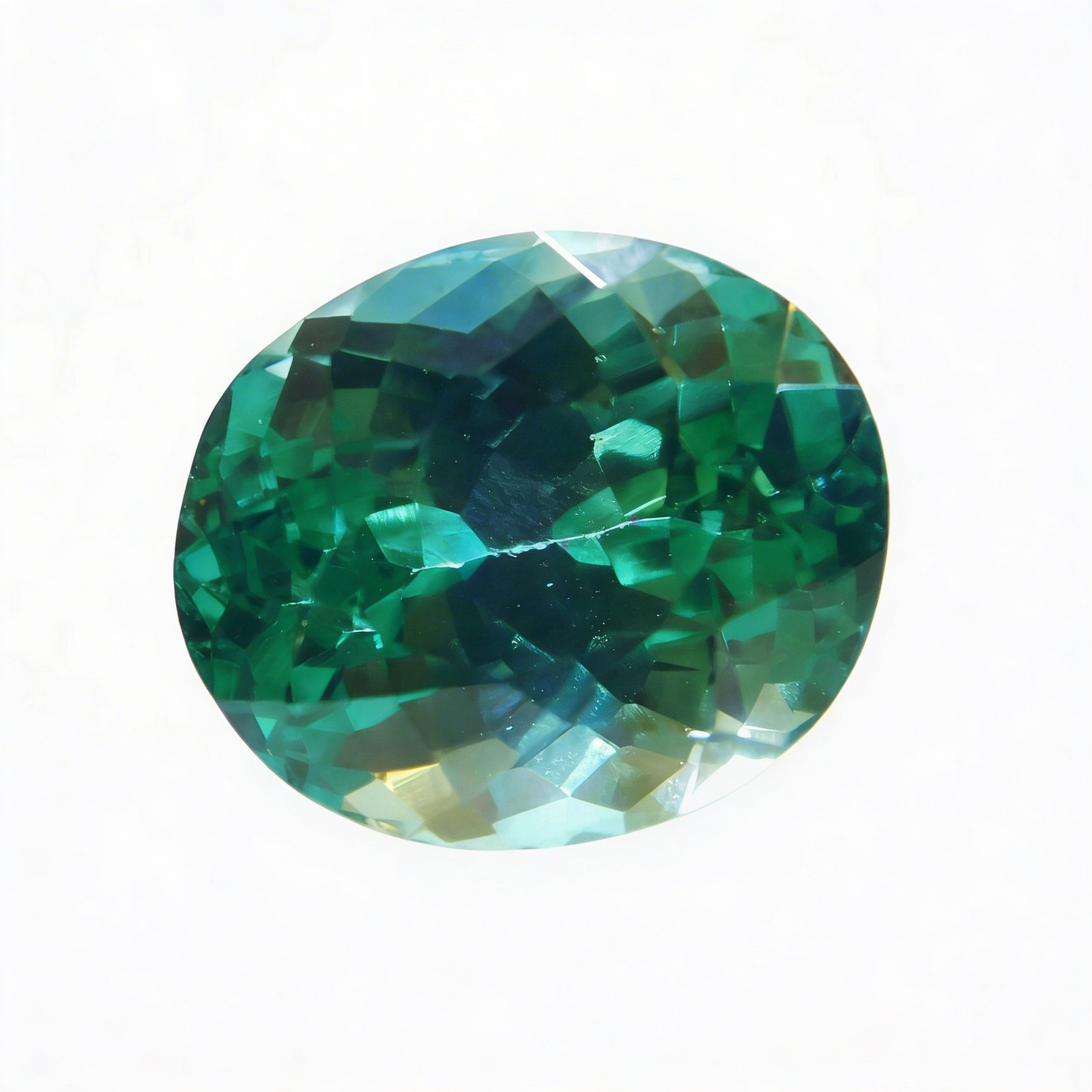 Green Copper 10.23 Ct Natural Certified Bearing Unheated Paraiba Rare Tourmaline