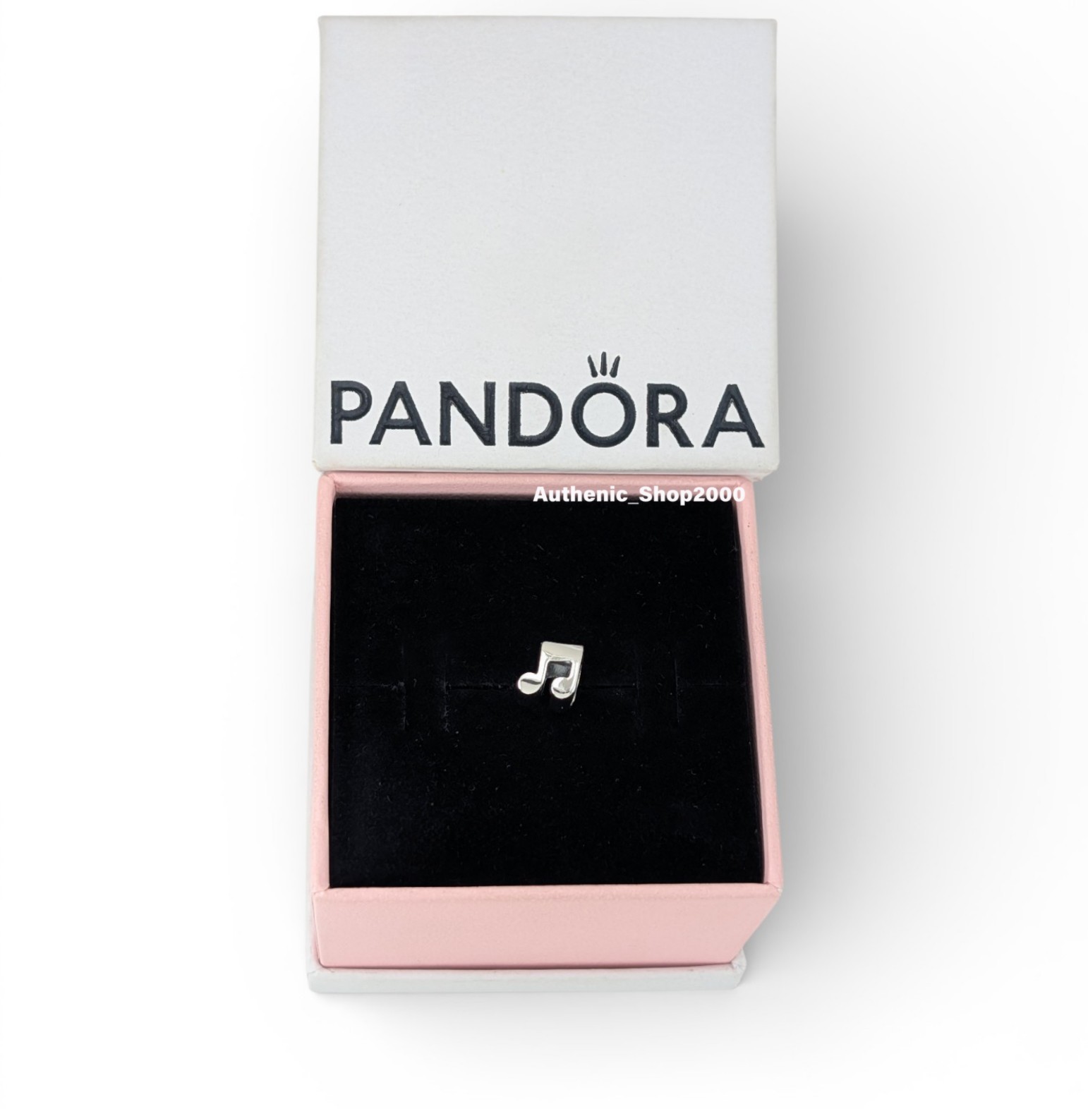 New 100% Authentic PANDORA 925 Ale Silver Music Note Mini Charm 794513C00