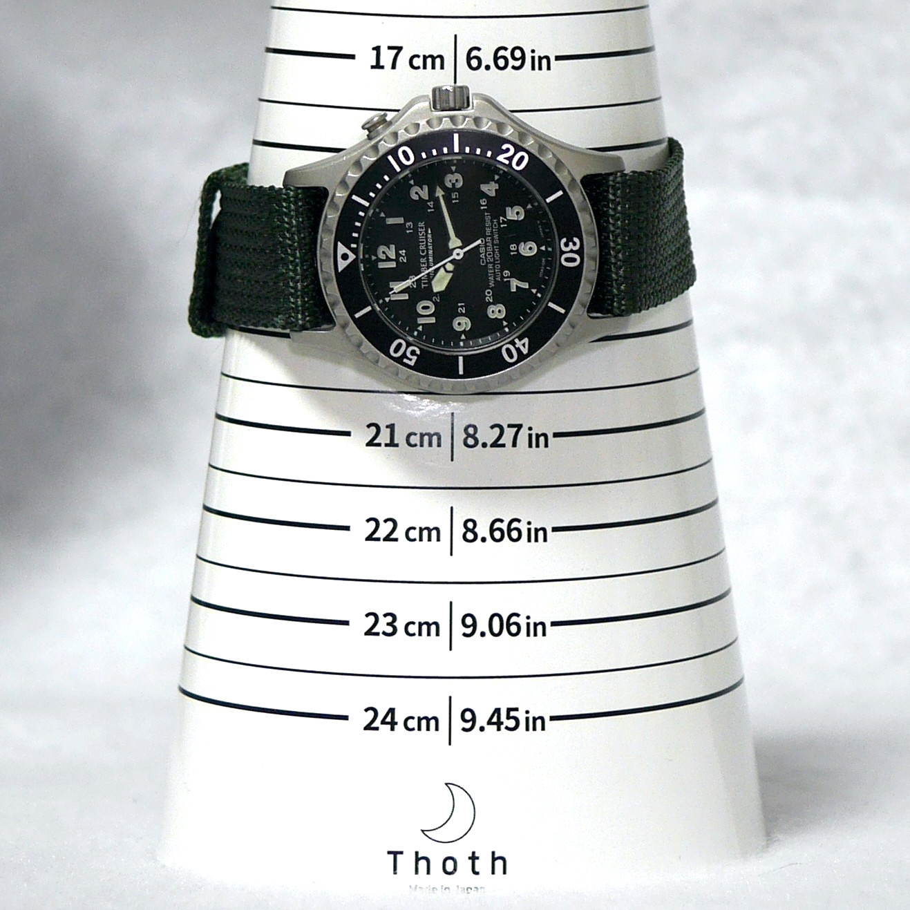 CASIO TIMBER CRUISER TIC-3 Backlight Luminous Men’s Field Watch 1995 Japan