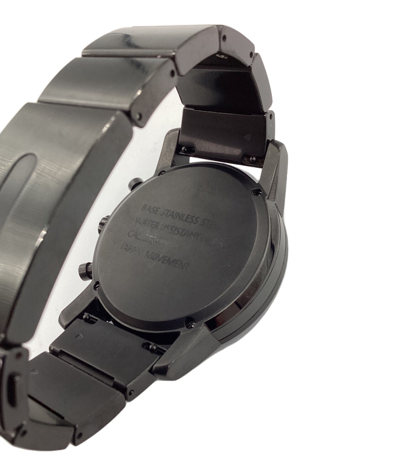 Sony wena WN-WC01B-H WB-11A Men’s Analog Watch Chronograph Black