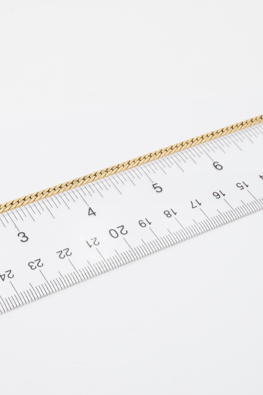 Vintage 14k Yellow Gold Herringbone Bracelet 8.5″ 3.25mm