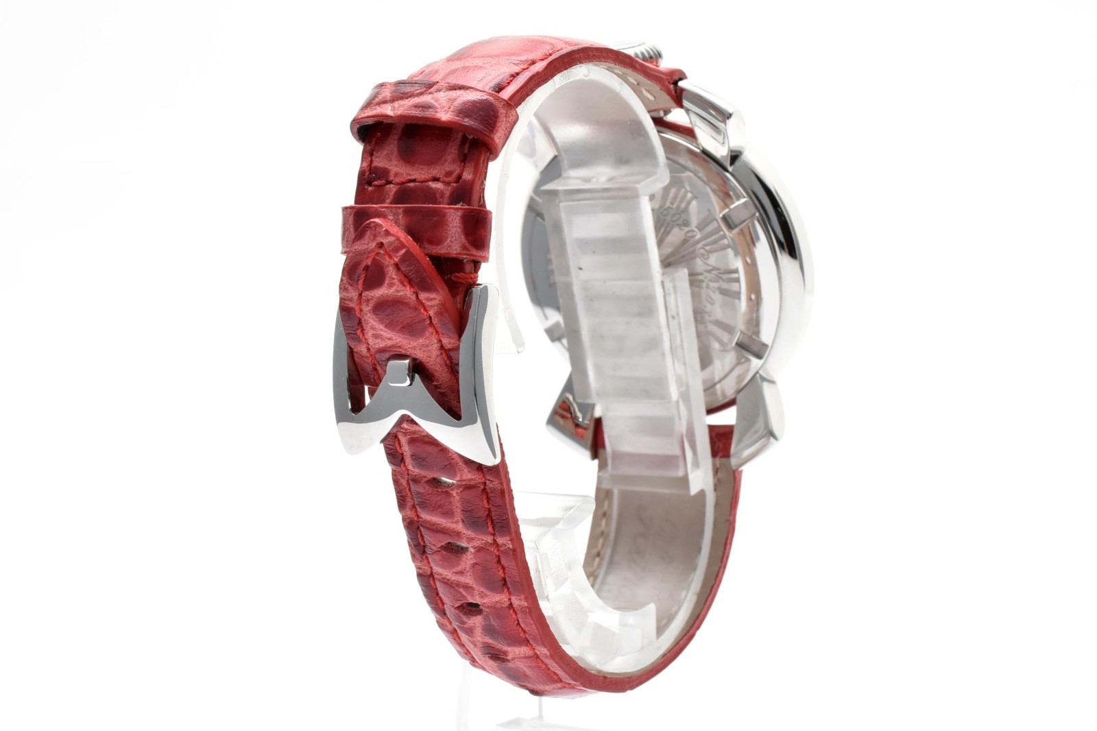 【EXC+4】GaGa MILANO Manuale 40mm 5020.5 Quartz MOP Dial Watch Leather strap Japan