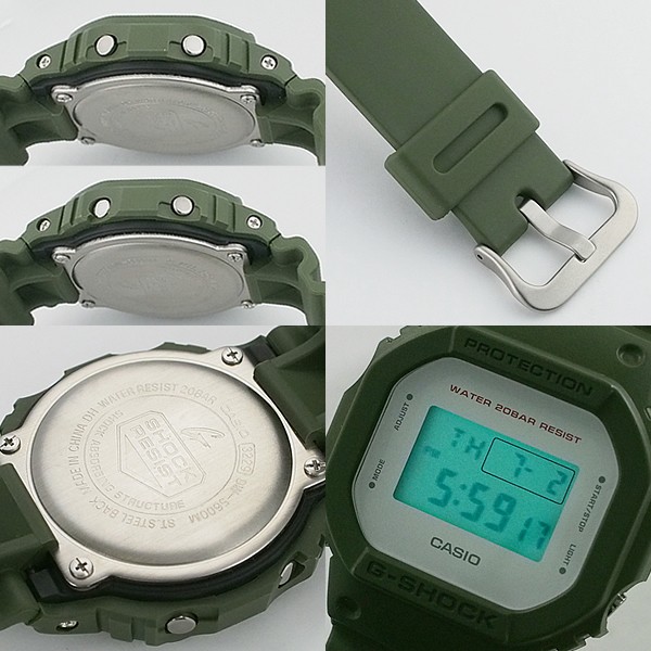 Casio G-Shock DW-5600M-3JF Men’s Resin Digital Military Watch