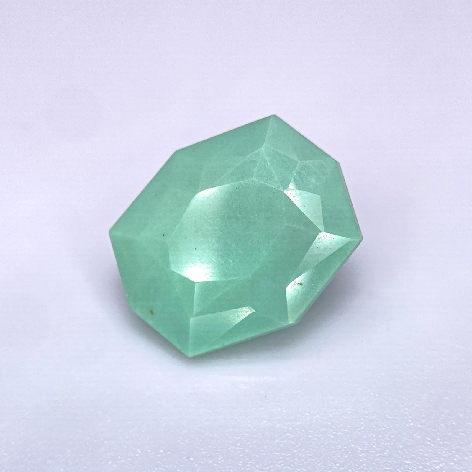 7.83 ct VARISCITE – USA – Natural Rare Untreated Faceted – FREAKINGCAT