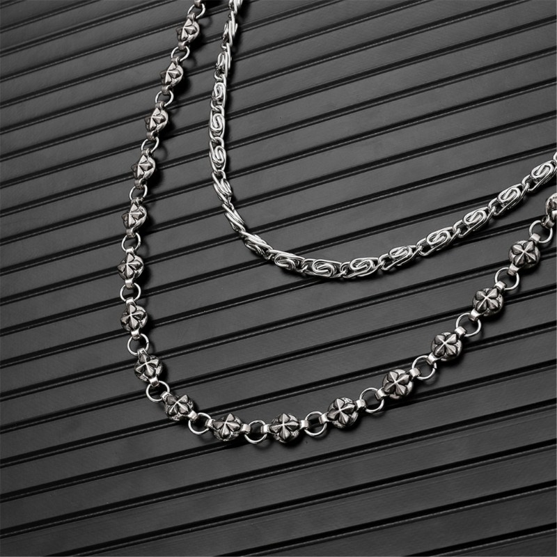 Edgy Urban Waist Chain Double Layer Punk Street Wear Fashion Unisex Accessory