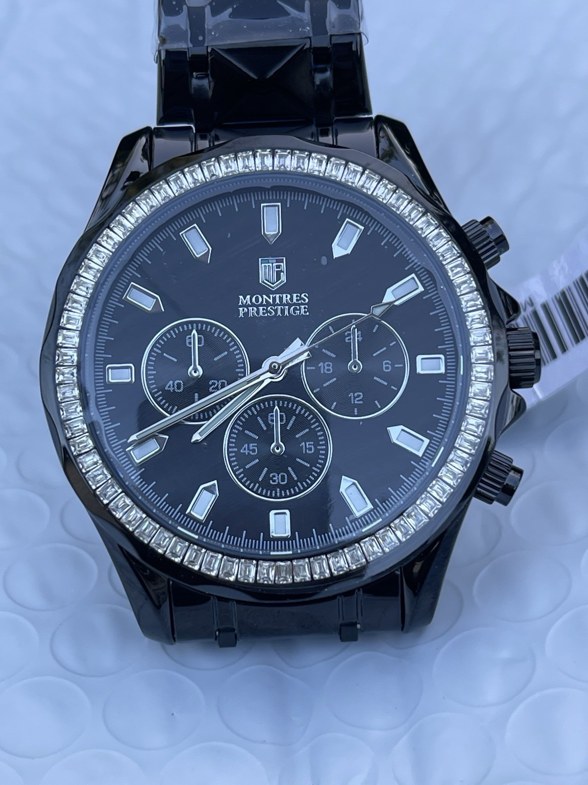 Montres Prestige Montres Prestige Men’s Watch – 44.5mm, Black (MPW-0362) new