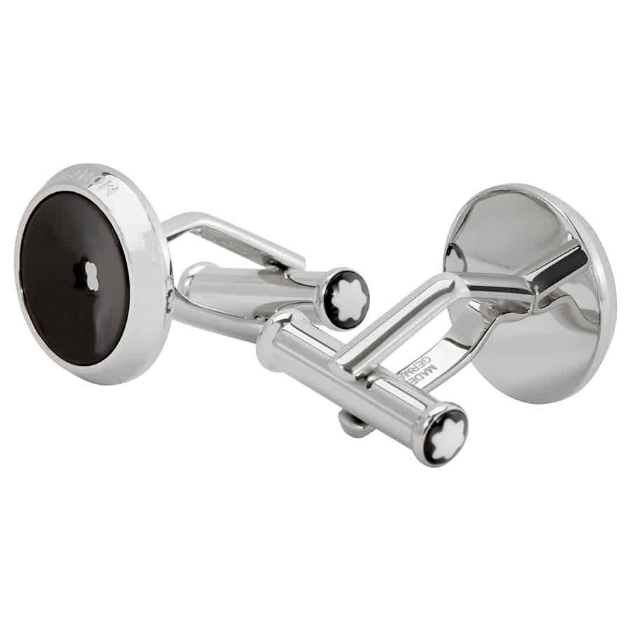 Montblanc Round Star Black Cufflinks MPN: 118607