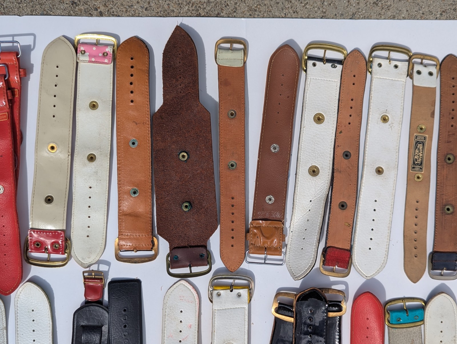 1960s – 1970s Mod / Hip Psychedelic Watch Bands – 37 Total
