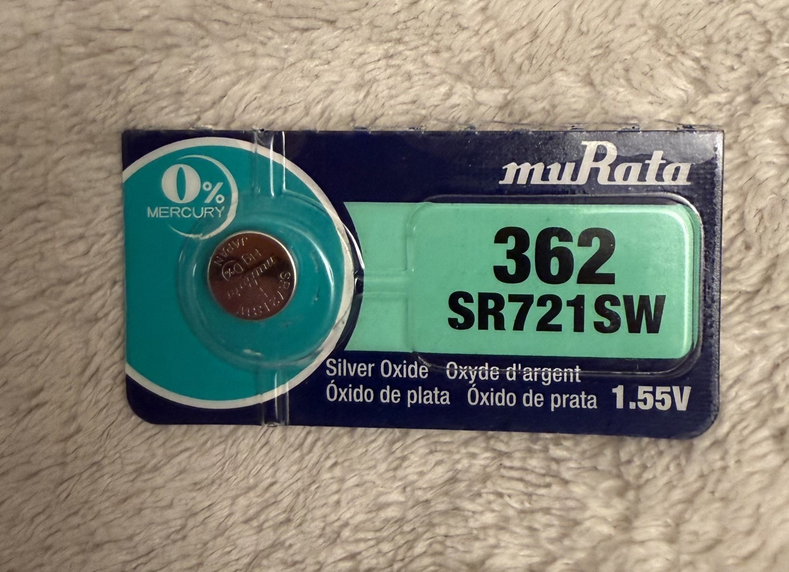 Watch Battery 362/ SR721SW Replacement For Sony Battery Ships Right Away