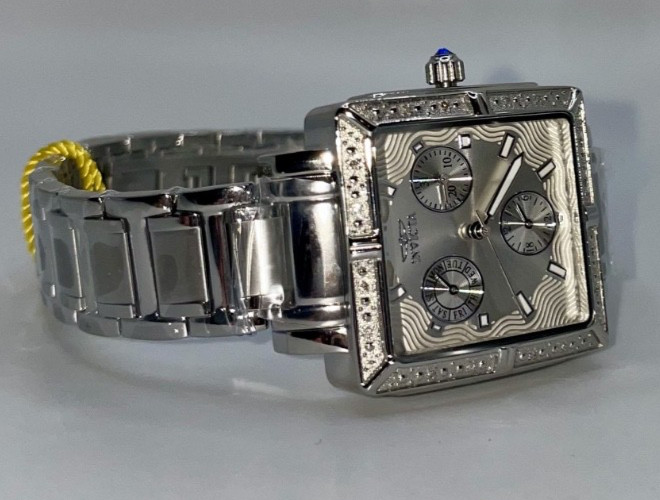 Invicta Wildflower 0.07 Carat Diamond Women’s Watch – 32.6mm, Steel (5377)