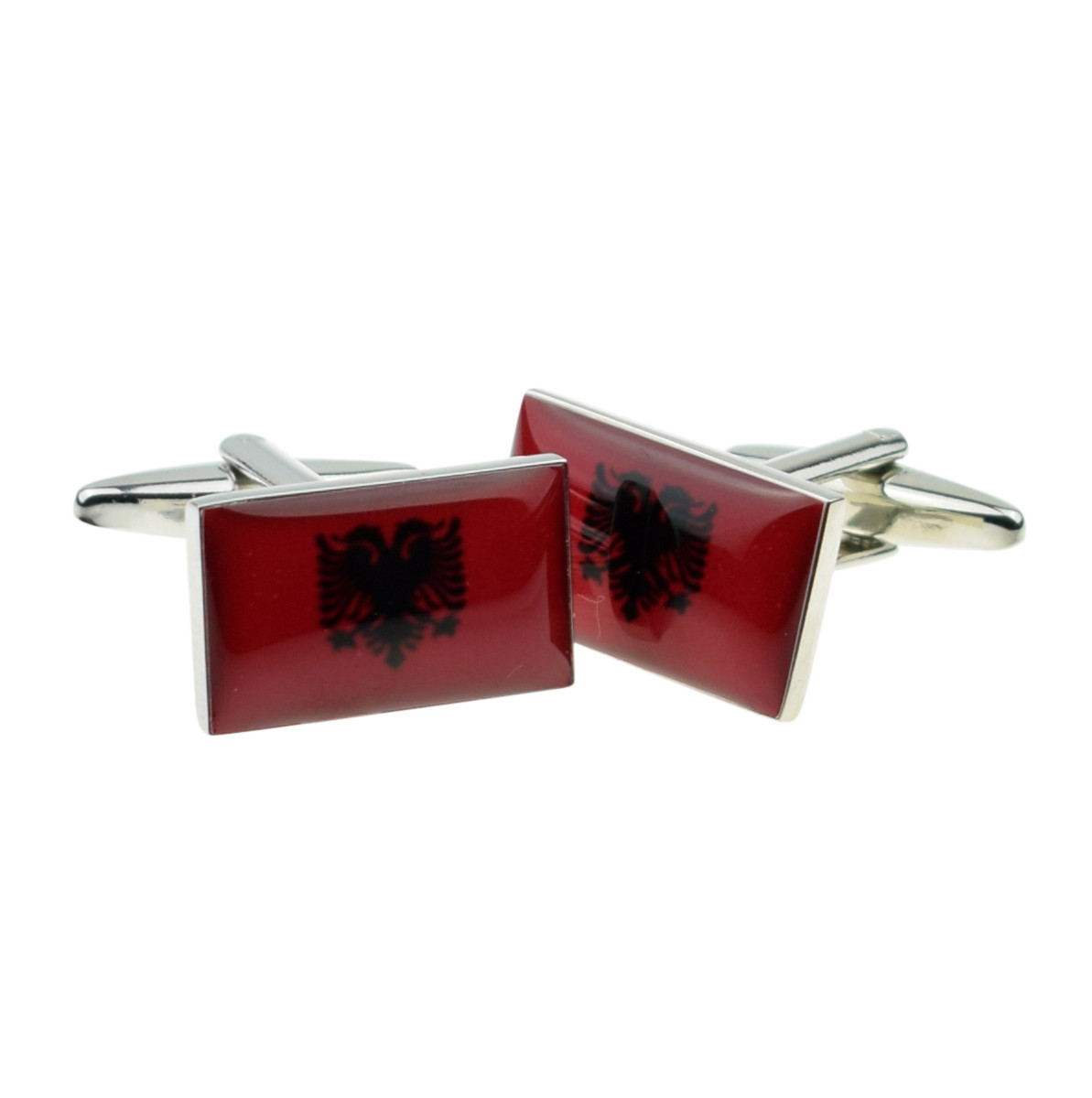 Albania Flag Cufflinks X2BOCF072