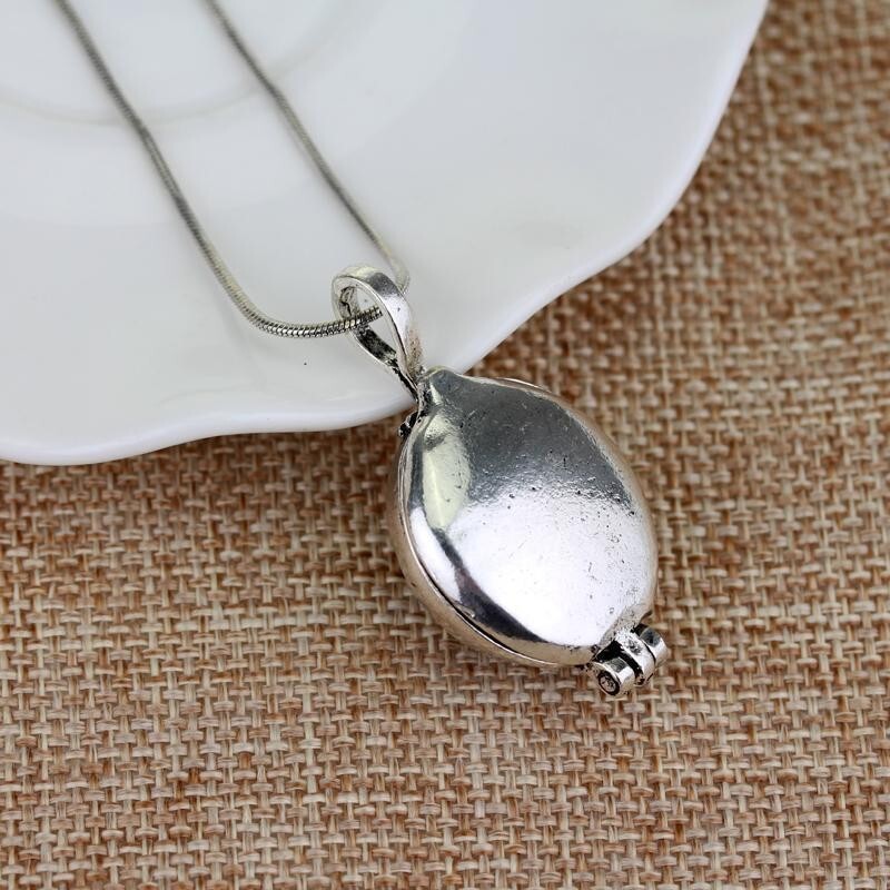 Elegant The Vampire Diaries Elena Gilbert 925 Sterling Silver Locket Necklace