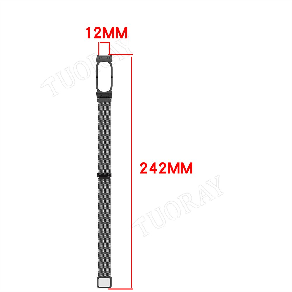 Stainless Steel Metal Adjustable Strap For Google Fitbit Air Replacement Band