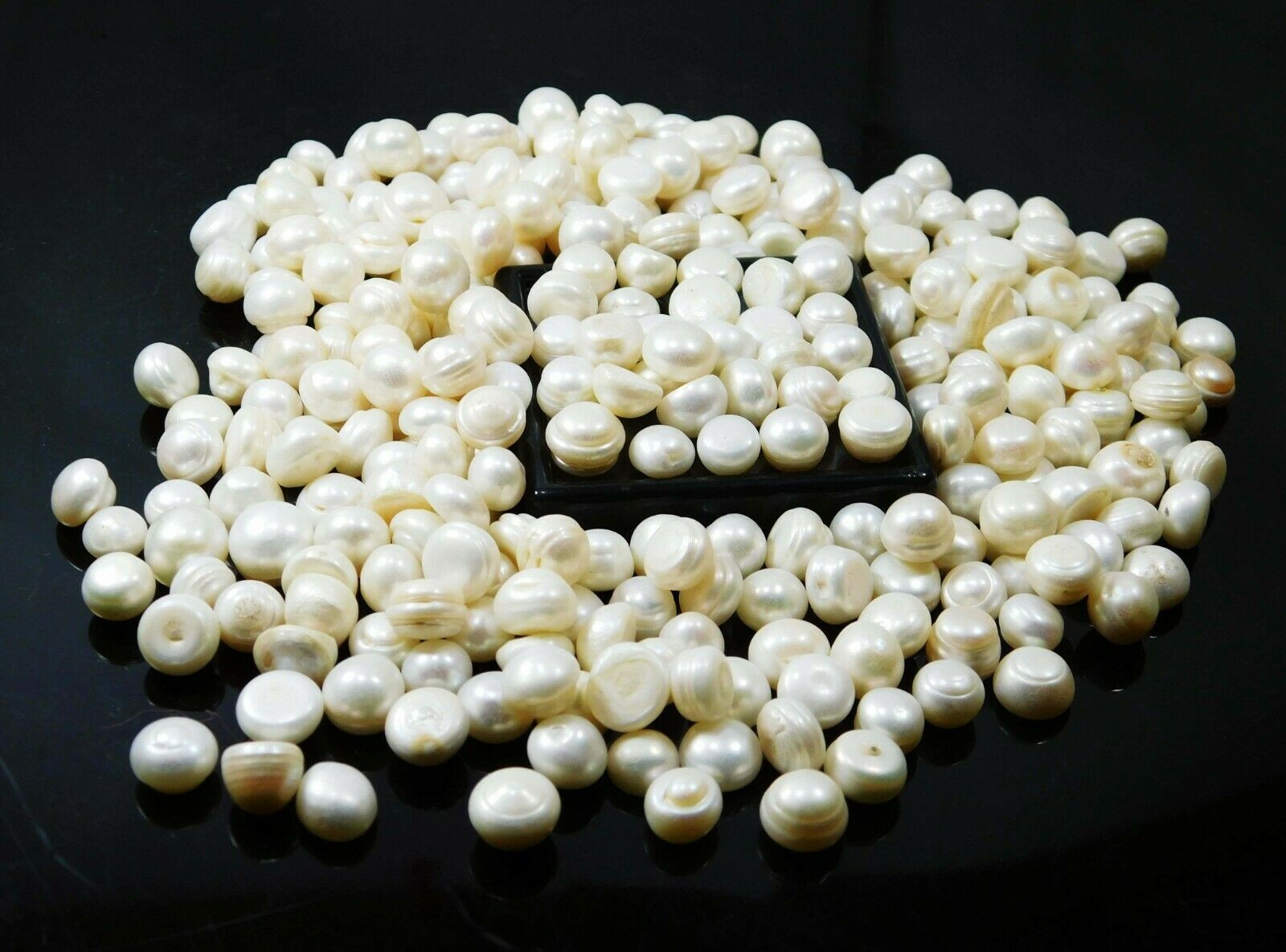 Natural Pearl White 500 Carat Cabochon Cut Loose Gemstone Lot CERTIFIED