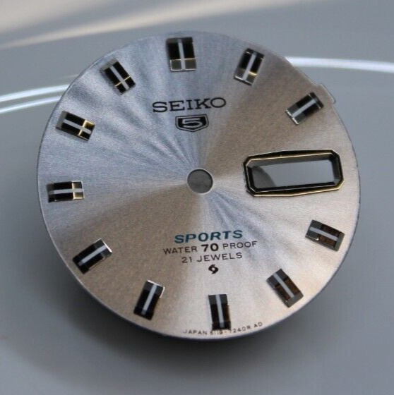 Vintage Seiko Rally Silver Dial 6119-7170 6119-7173 Diver Sport Diver 5 Proof