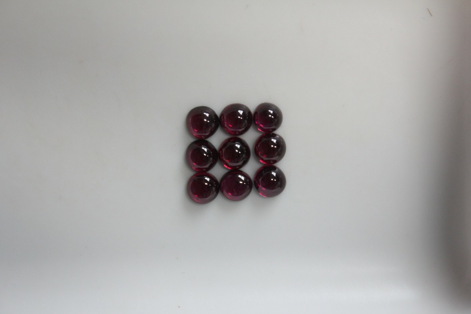 Rhodolite Garnet 2mm, 3mm, 4mm, 5mm, 6mm Flat Back Round Cabochon Loose Gem(s)