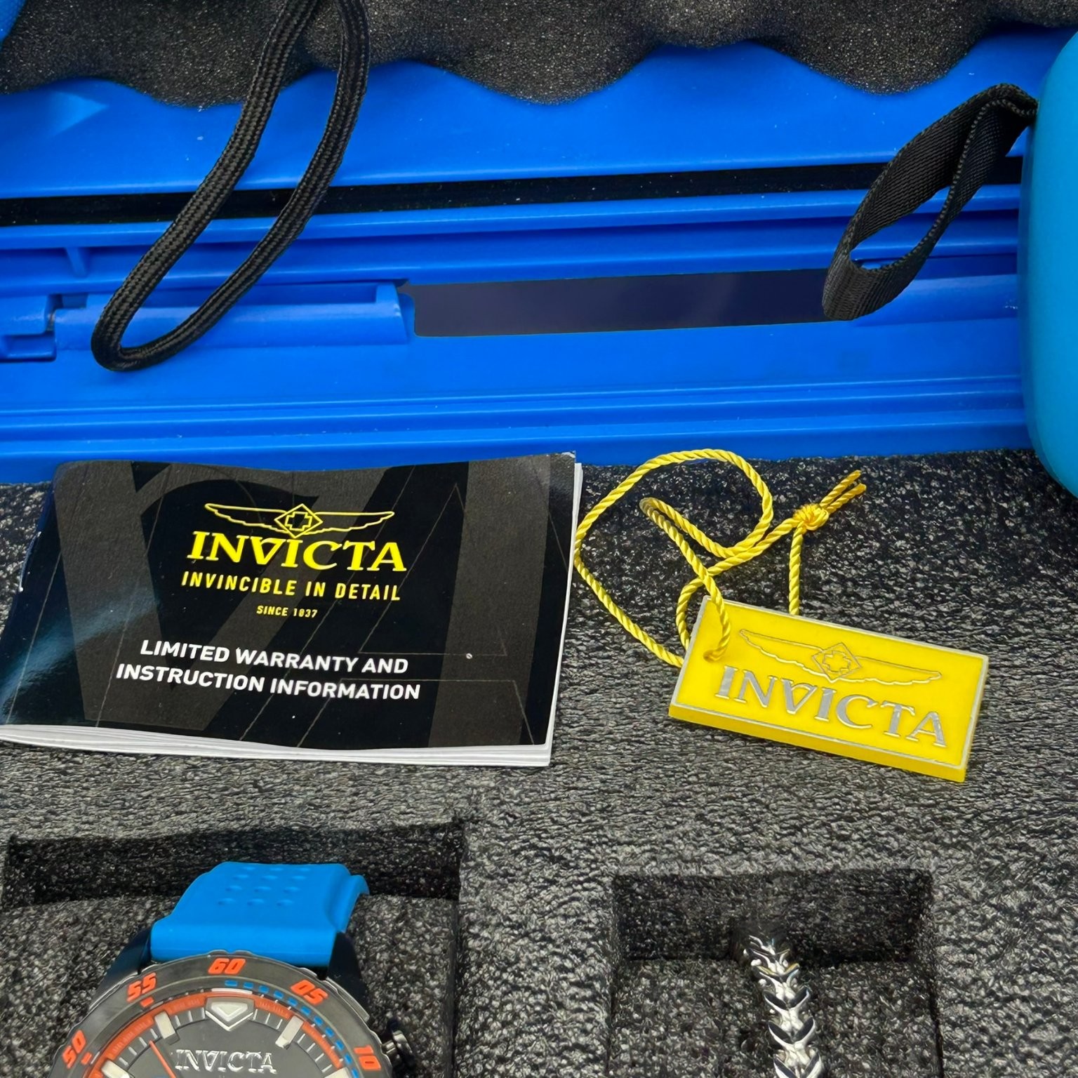 Invicta S1 Rally Chronograph Wristwatch Model 34963 B4 Piece Set Large Case