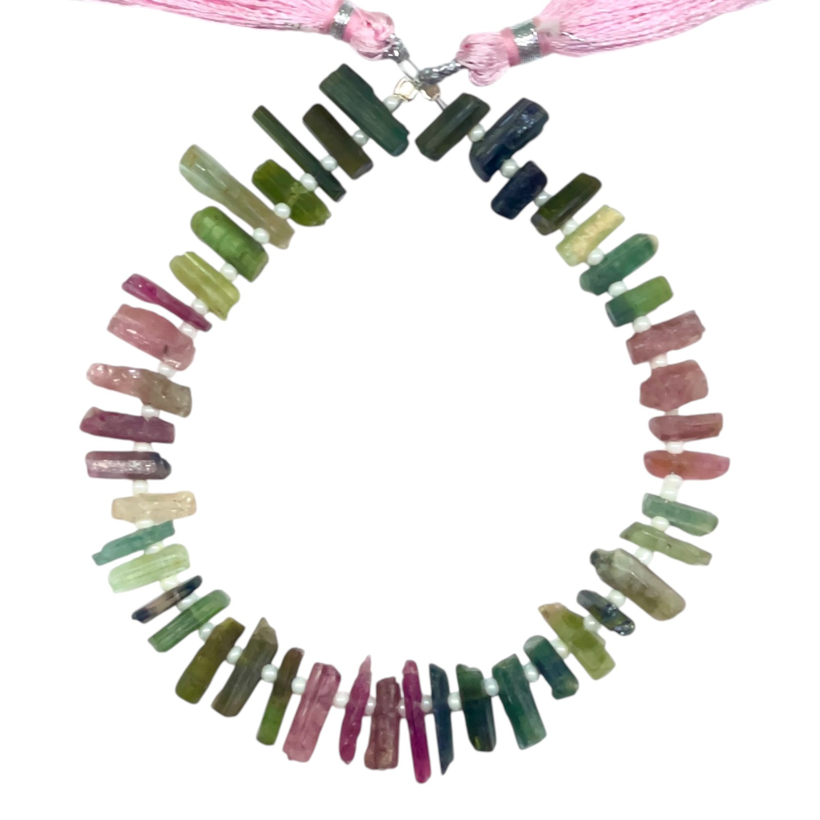 Natural Tourmaline 8-16mm Multi Color Drilled Rough Stick Loose Gemstones Lot